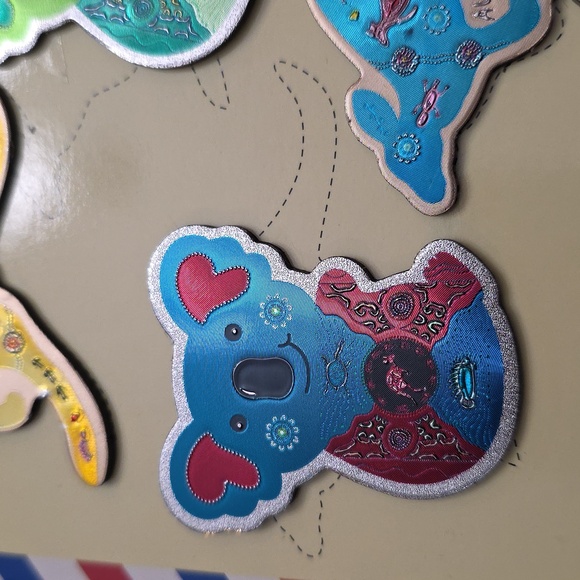 6pcs AUSTRALIA kangaroo & Koala Fridge Magnet Set - Picture 2 of 3